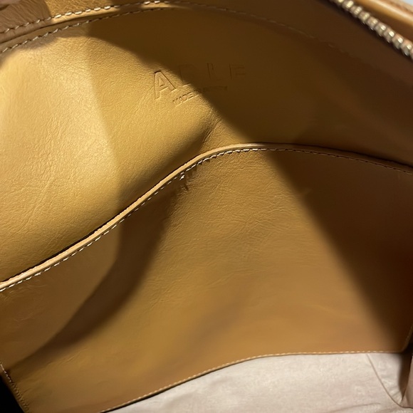 Anthropologie ABLE  jacklyn work tote cognac    NWT $278 msrp - Picture 12 of 14